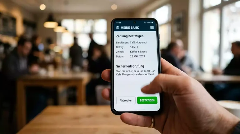 Mobile Einzahlung per Sofortüberweisung am Smartphone im Casino